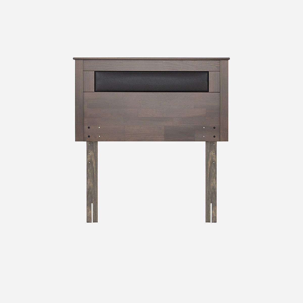 Cama Europea Pratta 1,5 Plazas Pata Madera+ Respaldo Ferrara-3