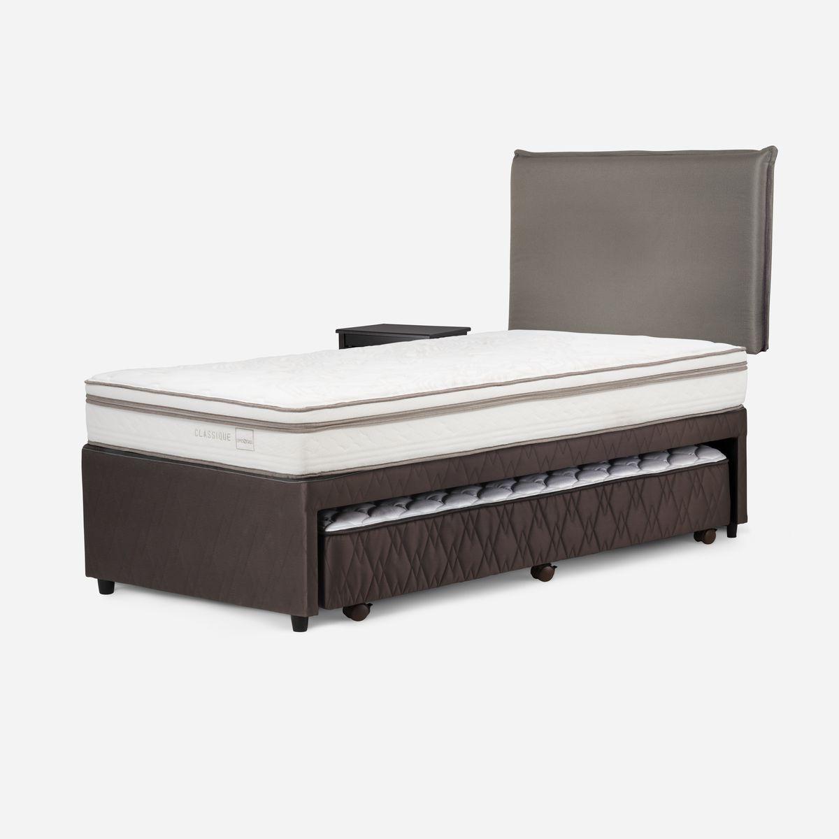 Diván Cama Classique+ 1,5 Plazas + Muebles Maurice Gris-2