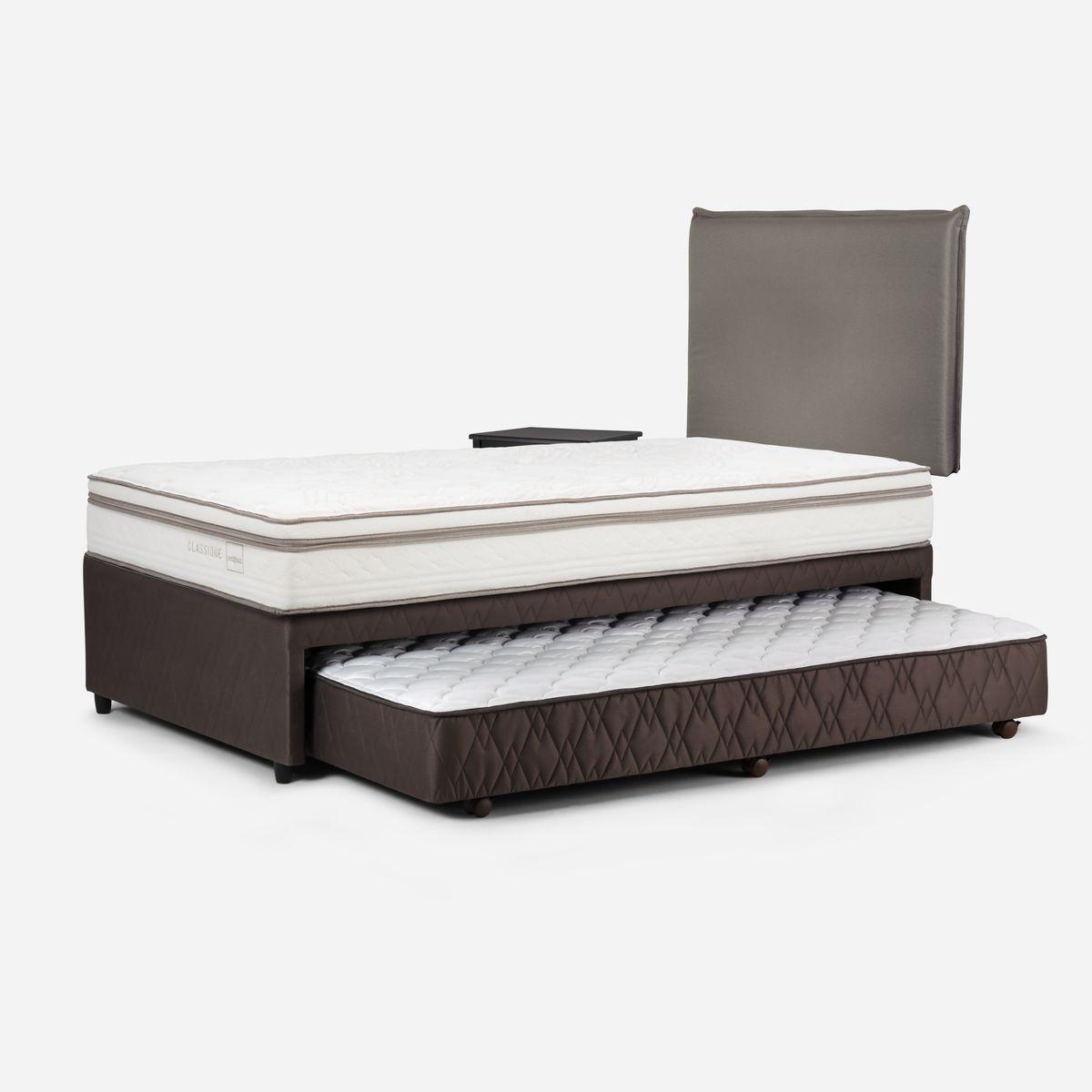 Diván Cama Classique+ 1,5 Plazas + Muebles Maurice Gris-3