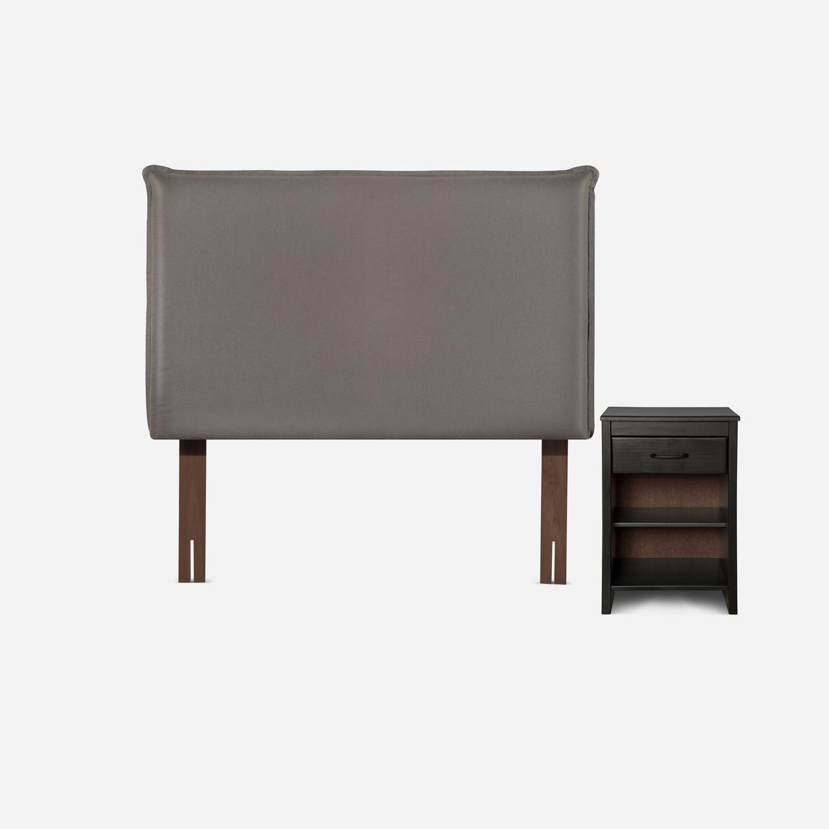 Diván Cama Classique+ 1,5 Plazas + Muebles Maurice Gris-4
