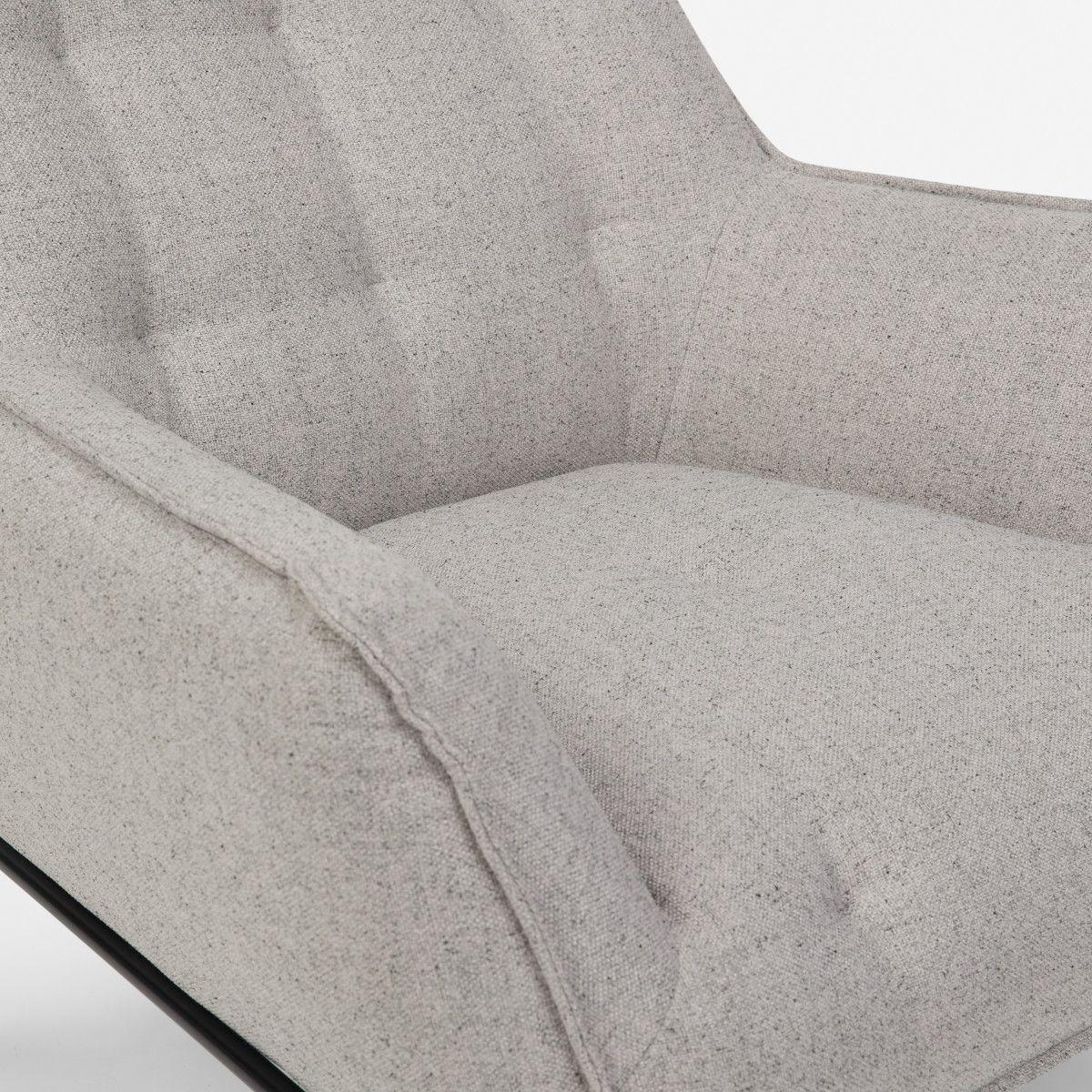 Poltrona Rosen Rudka Tela Gris-3