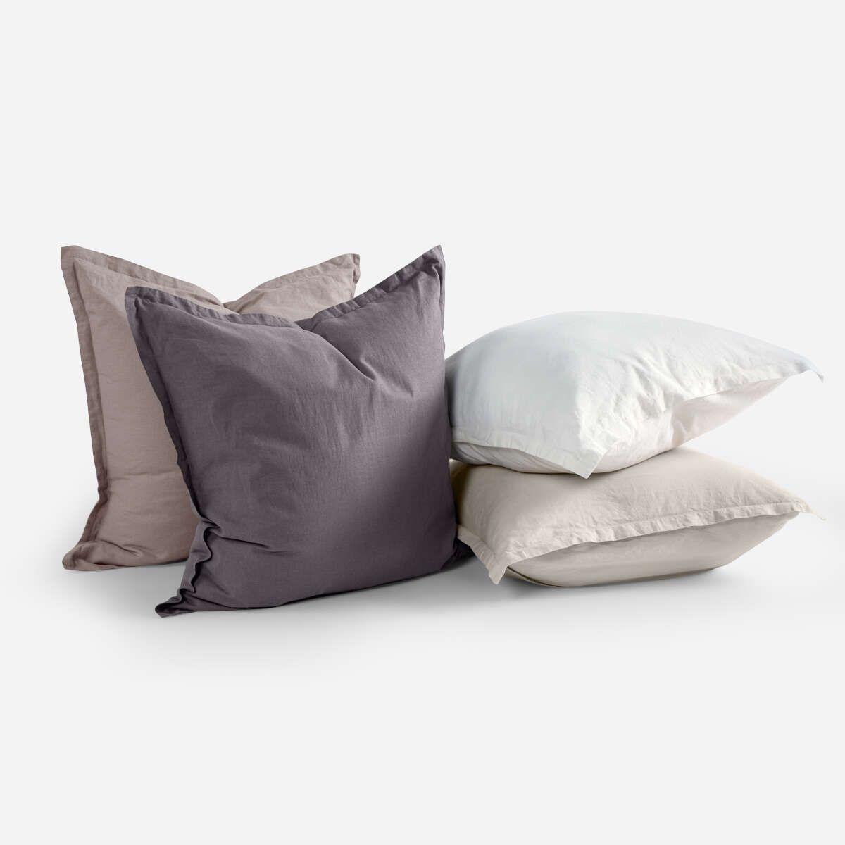 Cojín Pure Lino-Algodón 65 x 65 cm Beige-4