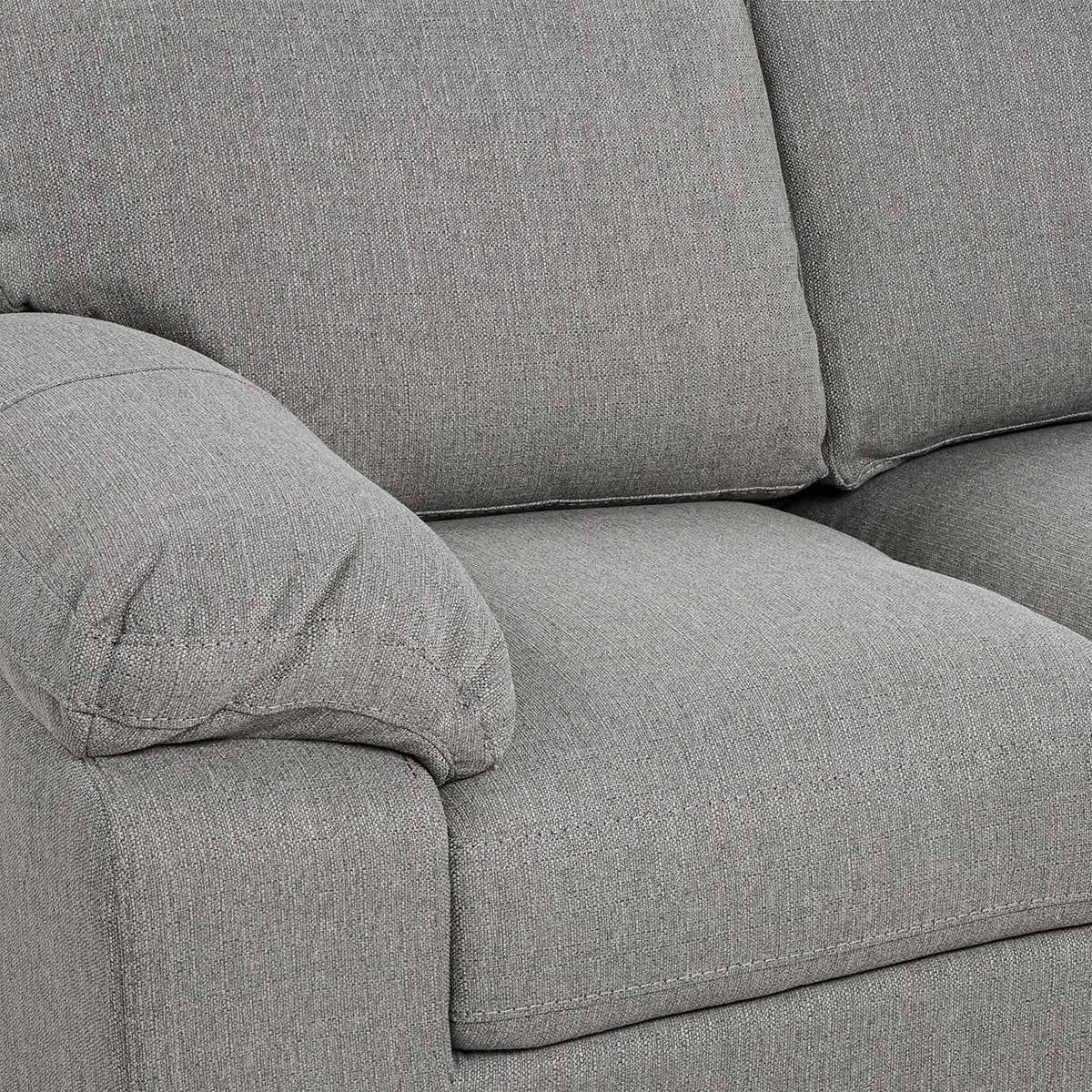 Sofá Rosen Bolonia 2,5 Cuerpos Tela Gris-4