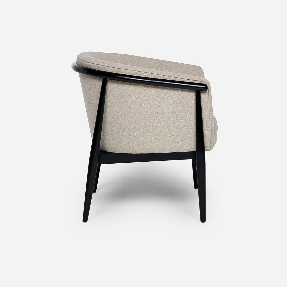 Poltrona Rosen Luton Tela Beige-2