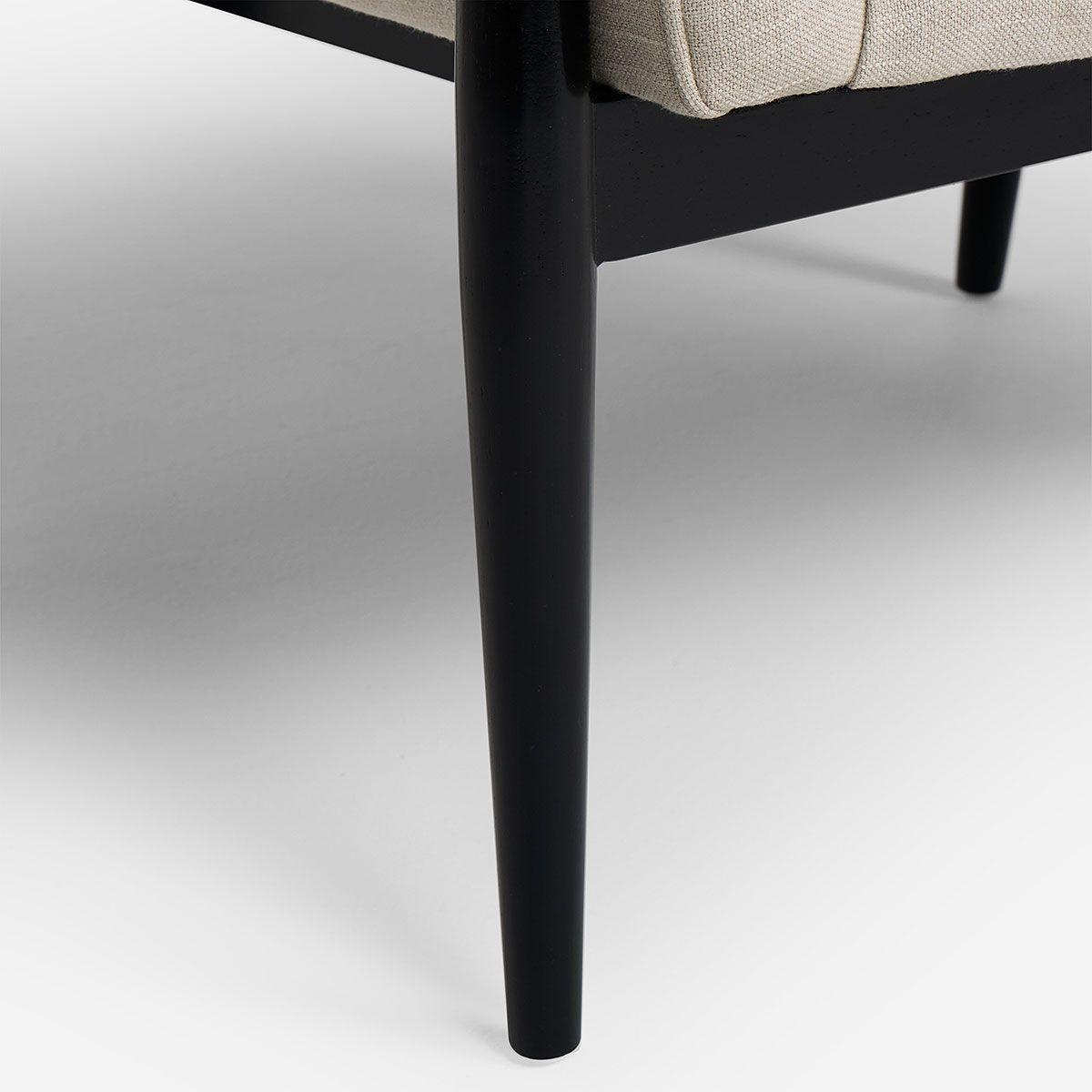 Poltrona Rosen Luton Tela Beige-5