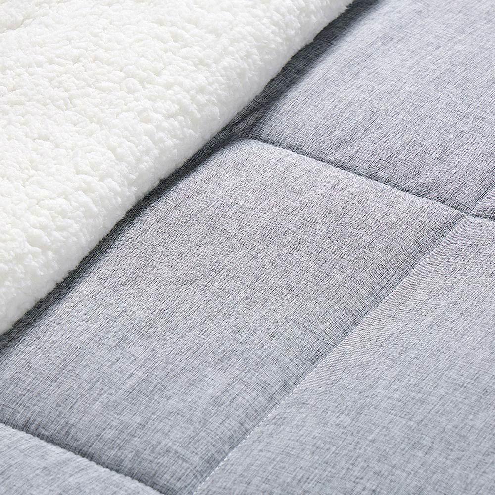 Plumón Sherpa Liso Grafito Melange Super King-3