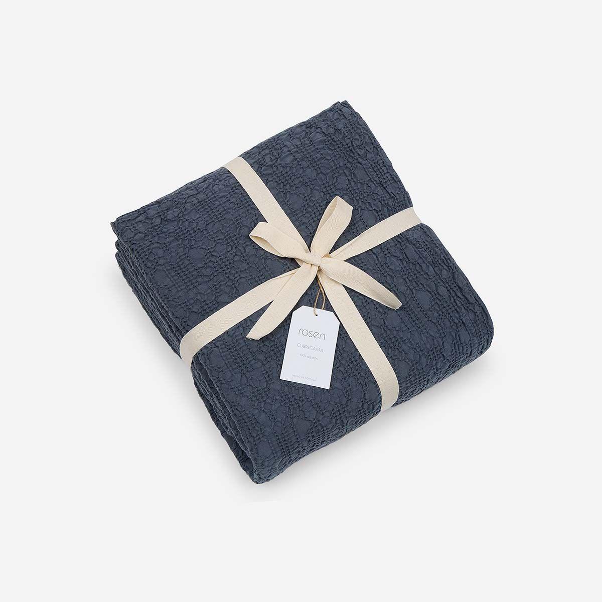 Colcha Algodón Textura Harbor Stone Super King-5