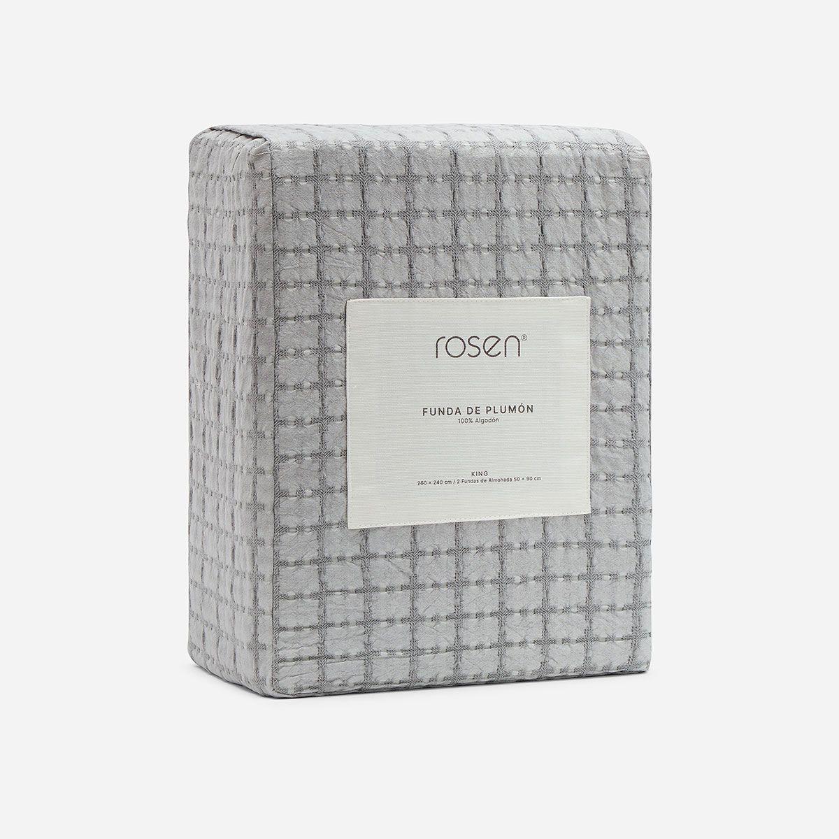 Funda de Plumón Algodón Belisa King-4