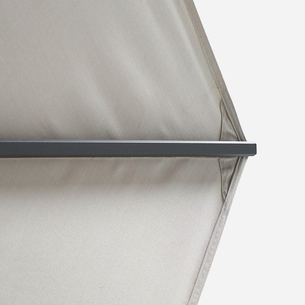 Quitasol Rosen Calpe Cuadrado 300x300 cm Beige-6