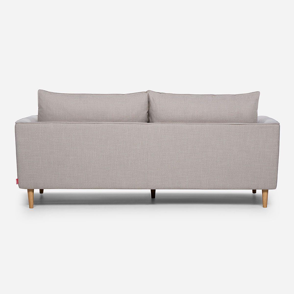 Sofá Rosen Cavour 3 Cuerpos Tela Beige-3