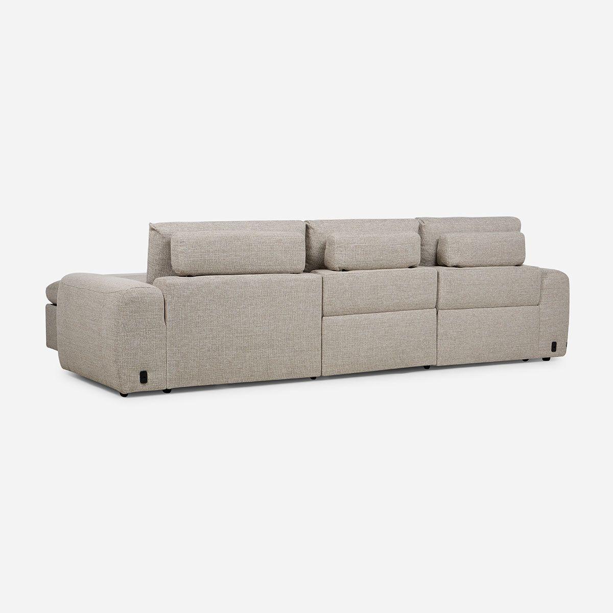 Seccional Kamen Derecho Eléctrico Beige-2