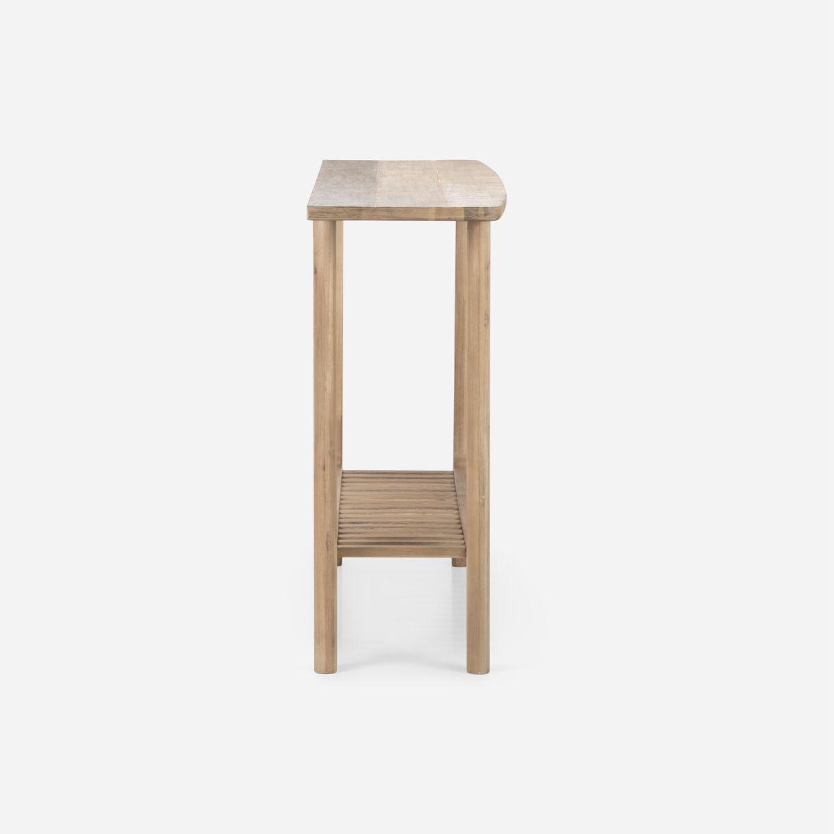 Mesa Arrimo Rosen Licabeto 140x35 cm Natural-3