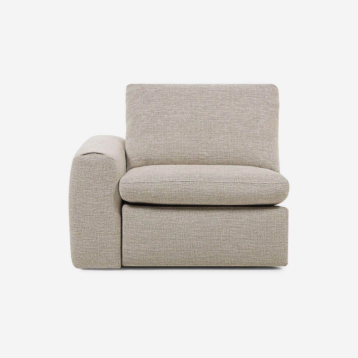 Sofá Modular Kamen Reclinable 3 Piezas Eléctrico Beige-6