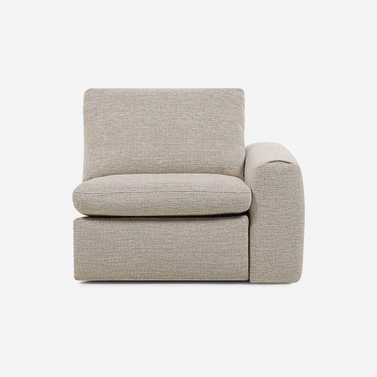 Sofá Modular Kamen Reclinable 3 Piezas Eléctrico Beige-8