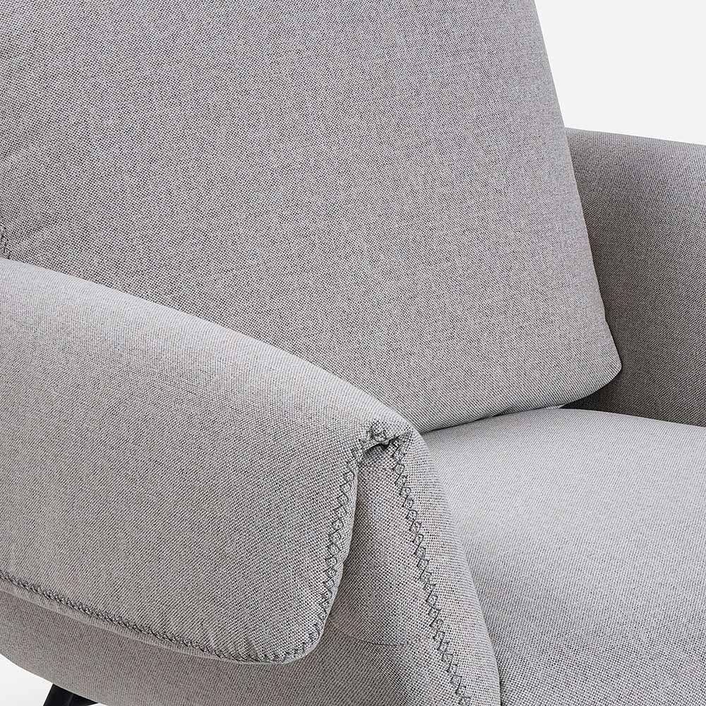 Poltrona Rosen Ross Tela Gris-3