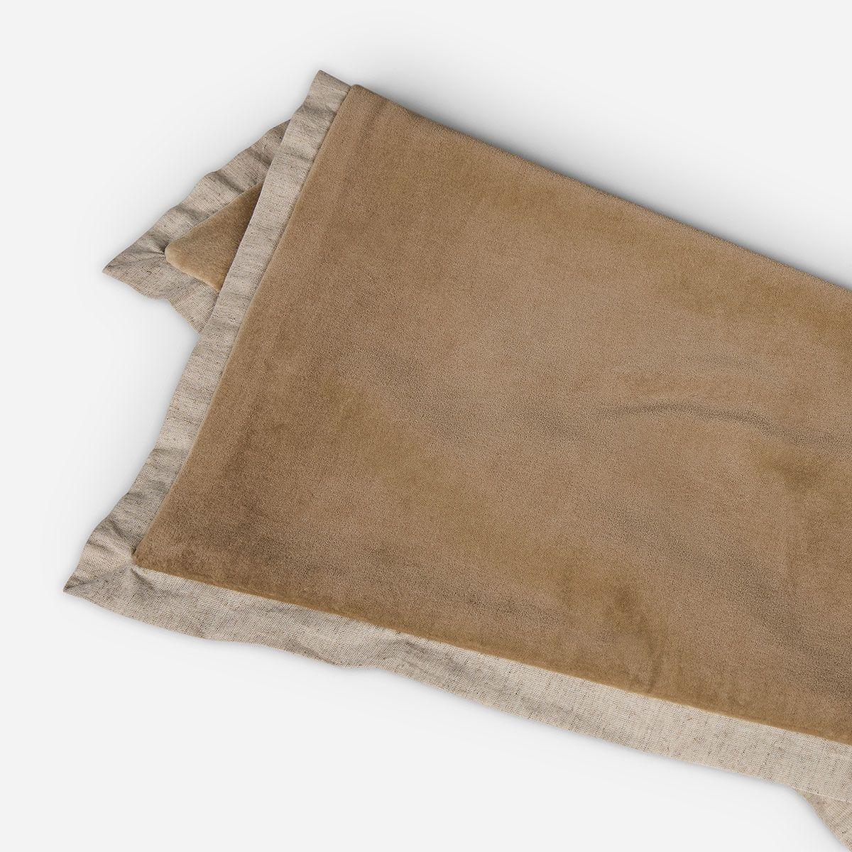 Funda de Cojín Velvet 50 x 50 cm Beige-1
