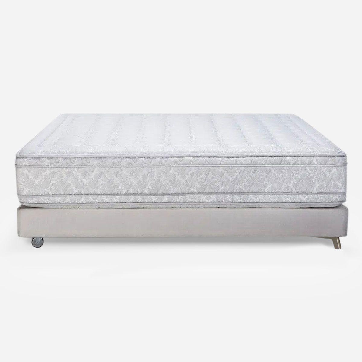 Box Spring Rosen Ame Gray II 2 Plazas 150 x 200 cm-3