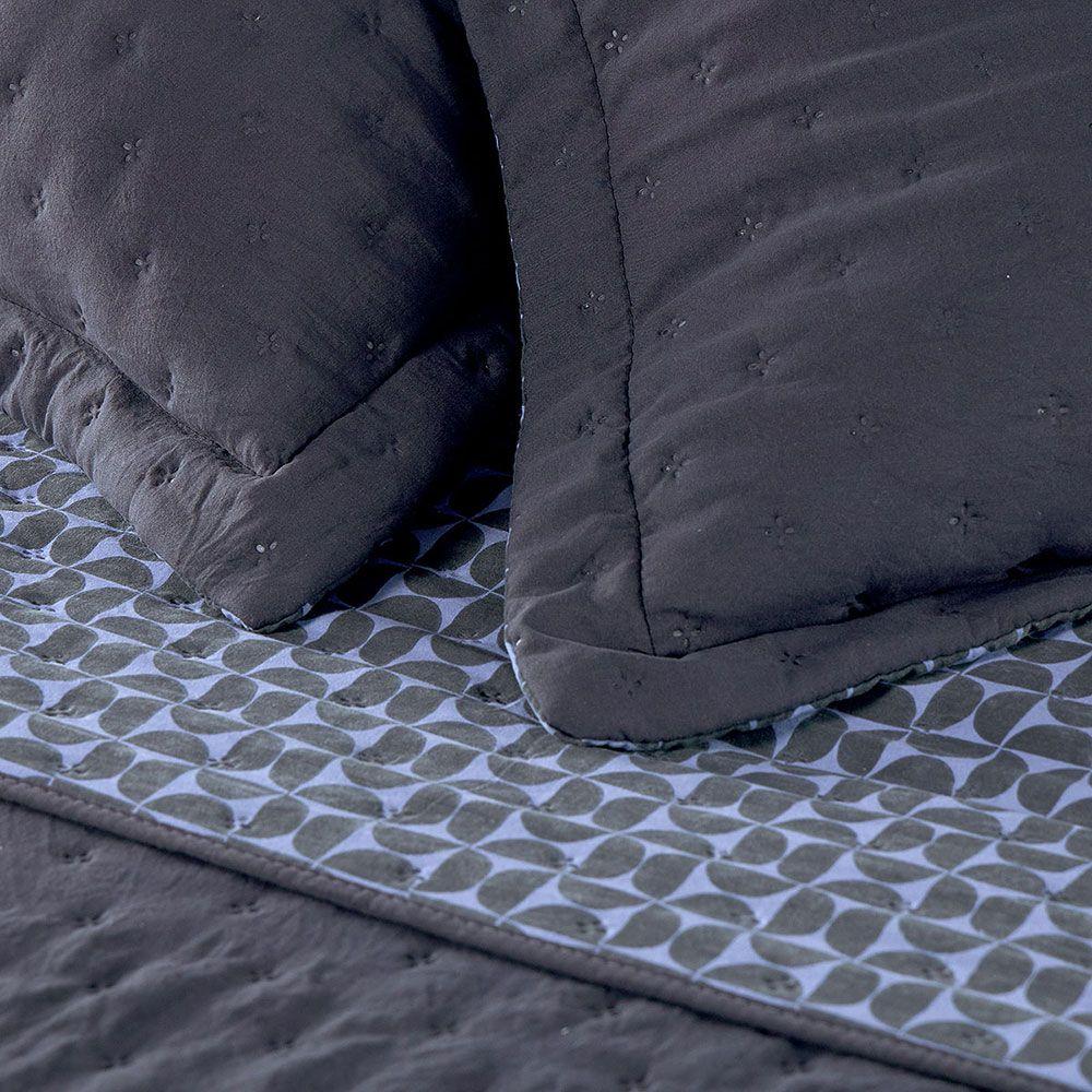 Cubrecama Reversible Supersoft Stone King-4