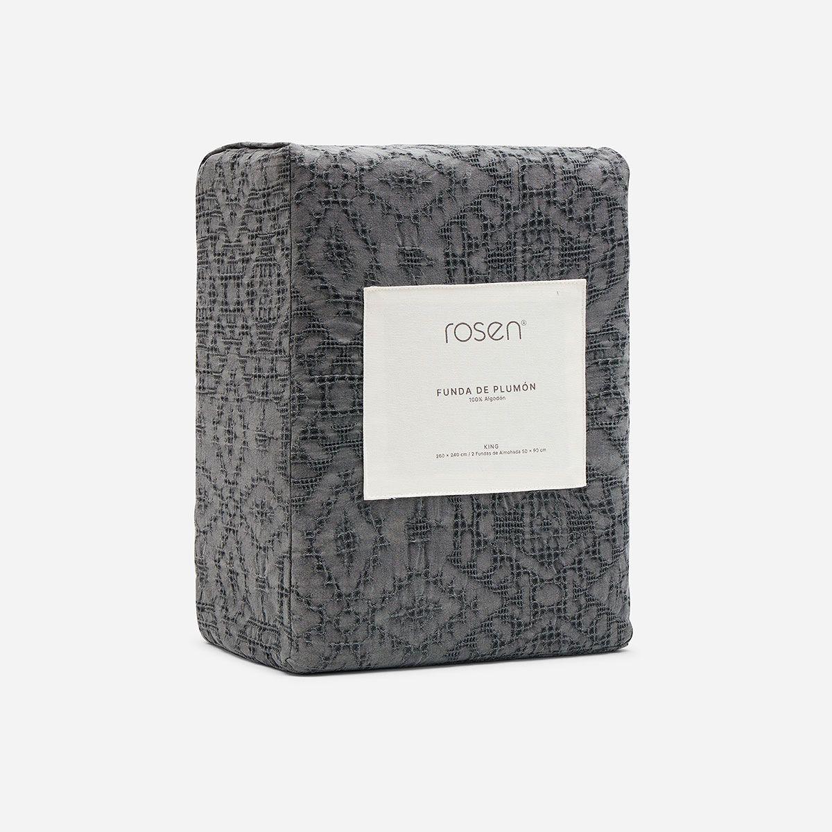 Funda de Plumón Algodón Beckett King-4