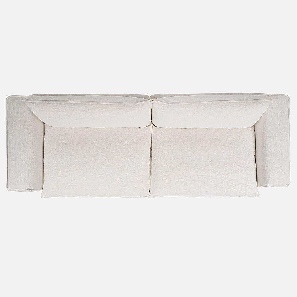 Sofá Modular Tizimin Tela Crudo Talla L-2