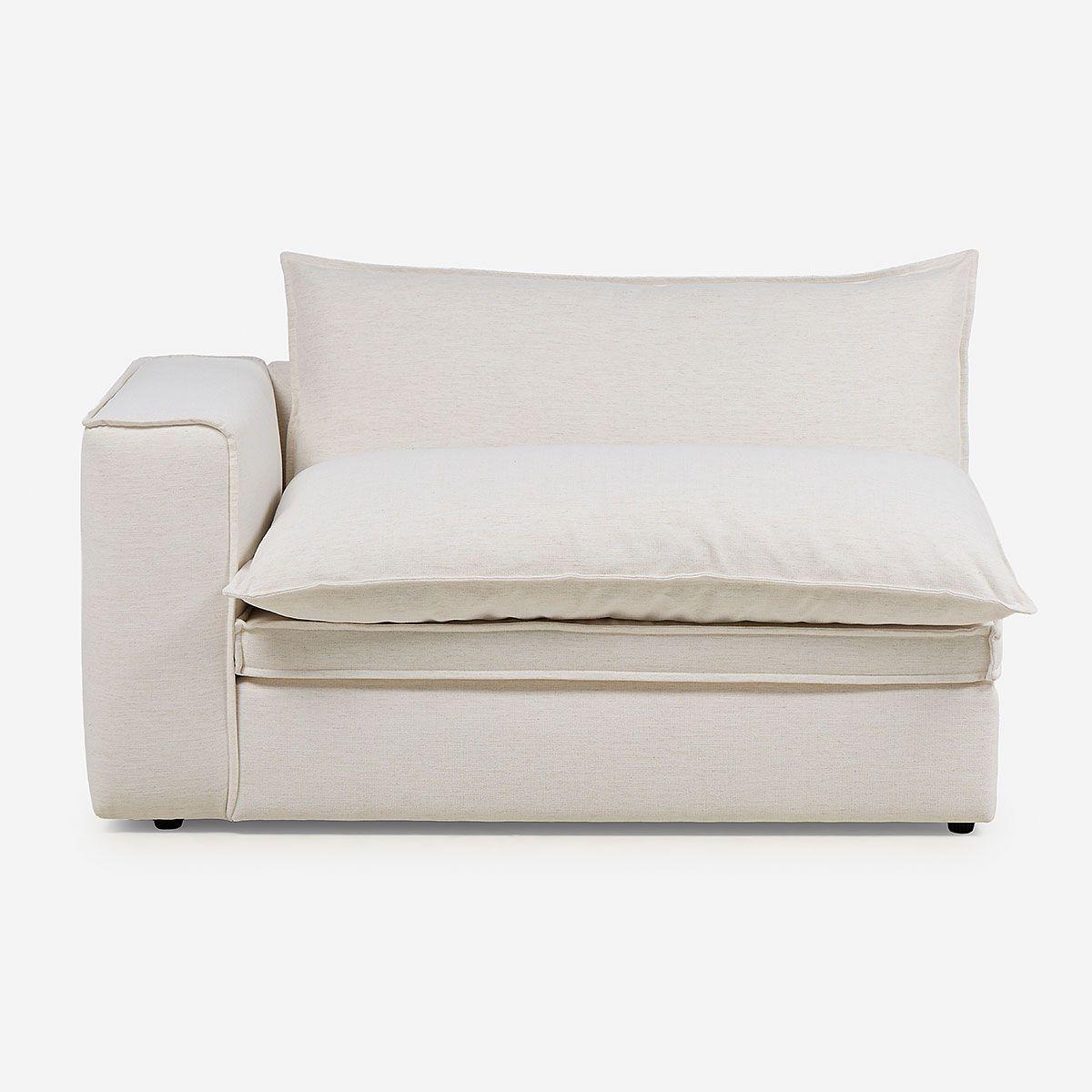 Sofá Modular Tizimin Tela Crudo Talla L-6