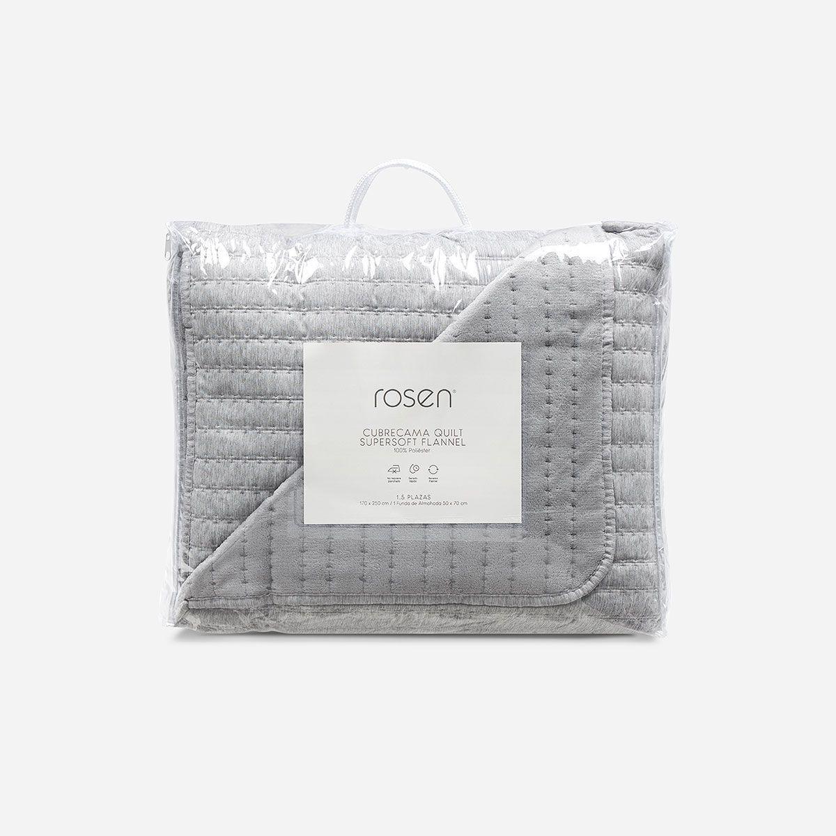 Cobertor Flannel Supersoft Stone 1.5 Plazas-4