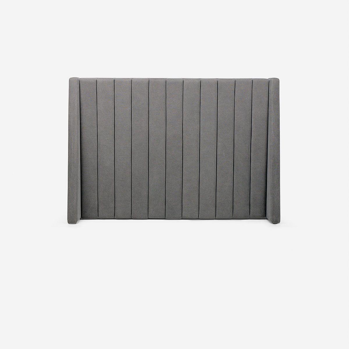 Respaldo New Brickell Tela King Color Acero-1
