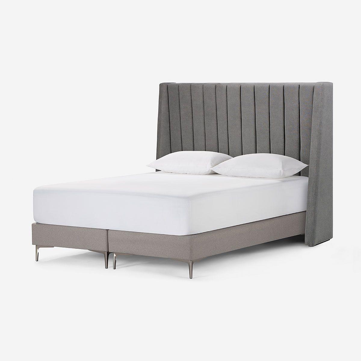 Respaldo New Brickell Tela King Color Acero-2