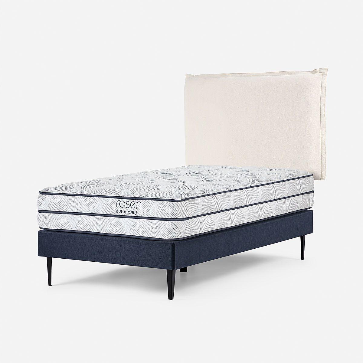 Cama Autonomy Sky 1 Plaza + Respaldo Maura-5