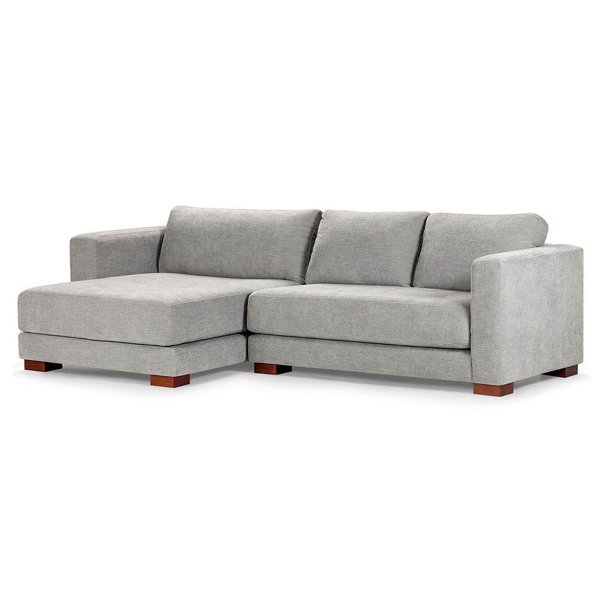 Sofá Seccional Rosen Copeland Izquierdo Tela Gris-0