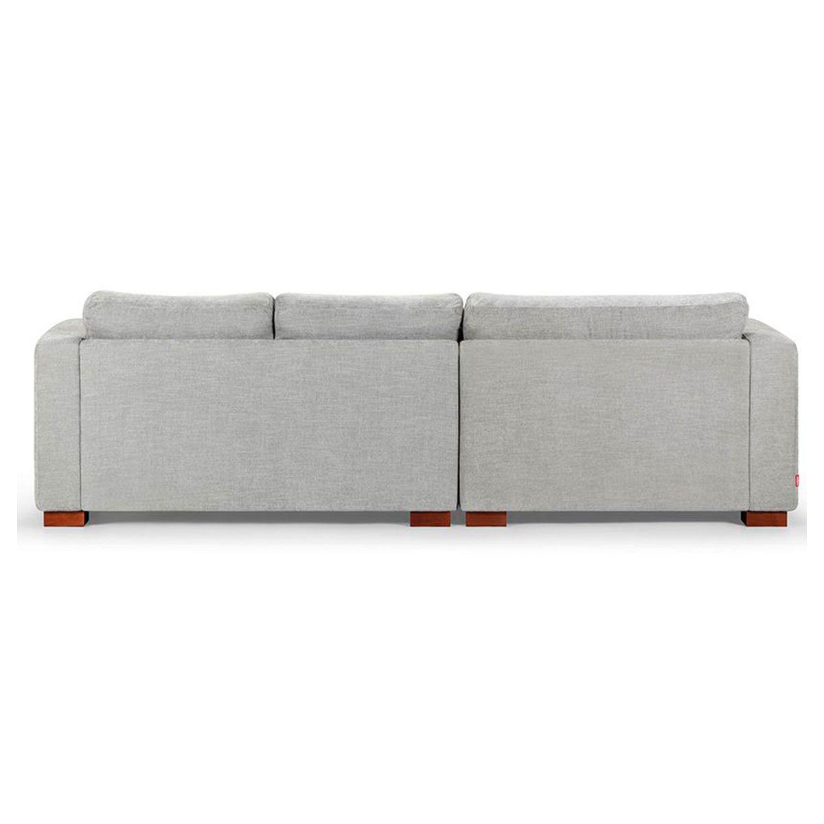 Sofá Seccional Rosen Copeland Izquierdo Tela Gris-4