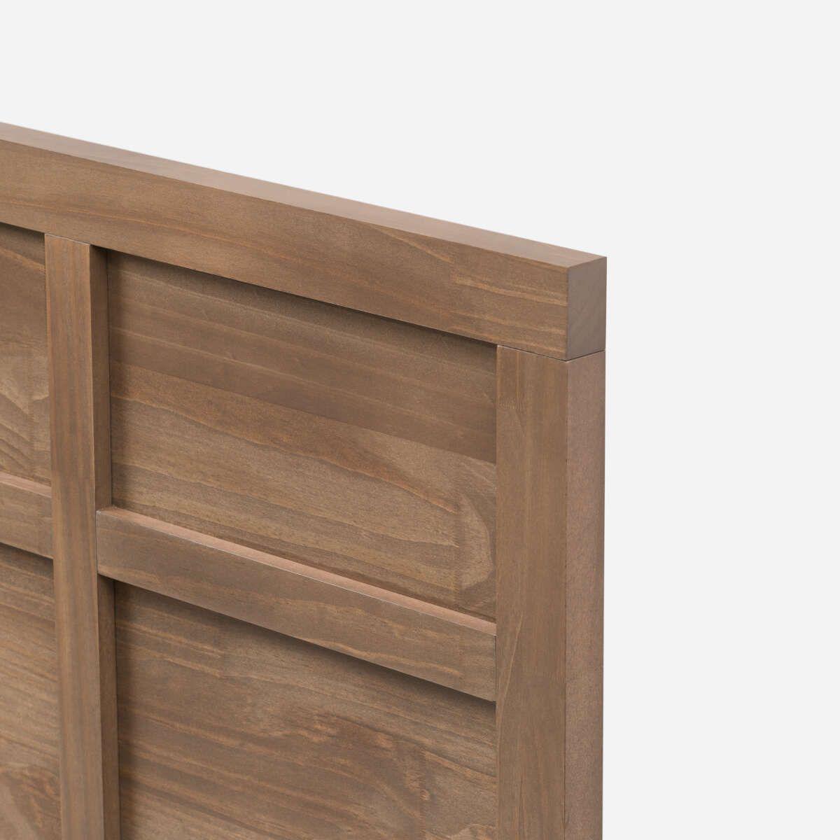 Cama Pratta King Pata Madera + Muebles Robin Tostado-3