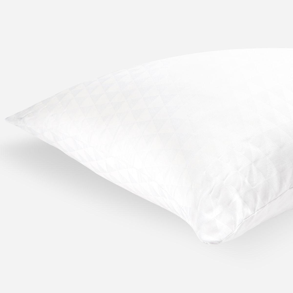 Cama Europea Pratta 2 Plazas Pata Acero + Almohadas Light-7