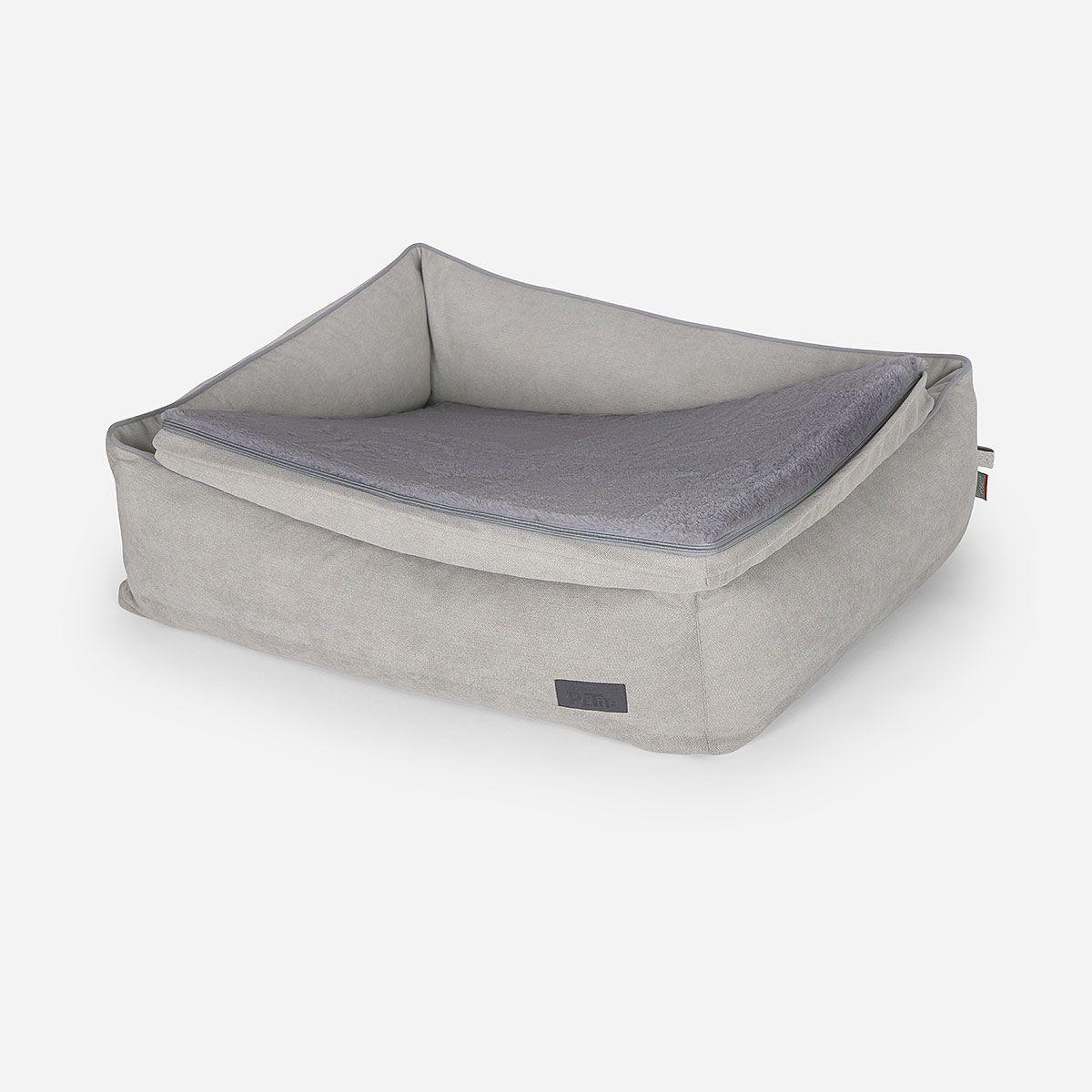 Cama Mascota New Cuby Gris Tamaño M-4