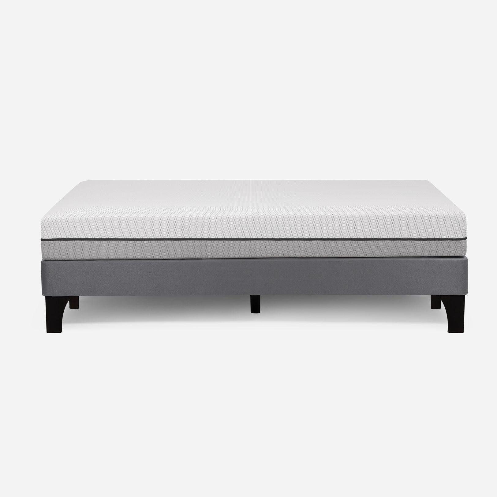 Cama Europea Pratta King Pata Madera 180 x 200 cm-2