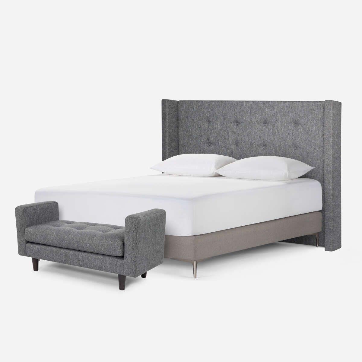 Set Respaldo New Brickell Super King + Banca Megan-3