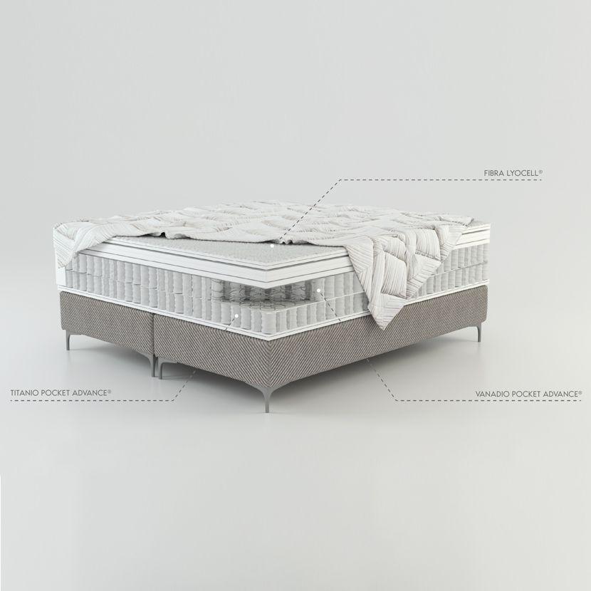 Box Spring Rosen Bock 2 Plazas 150 x 200 cm-3