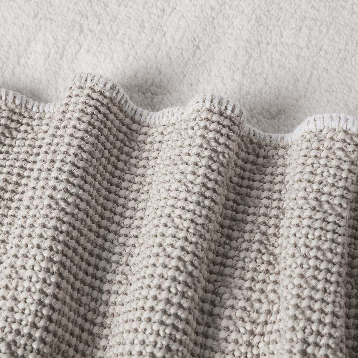 Manta Algodón Sherpa 150 x 200 cm Cozy Arena-2