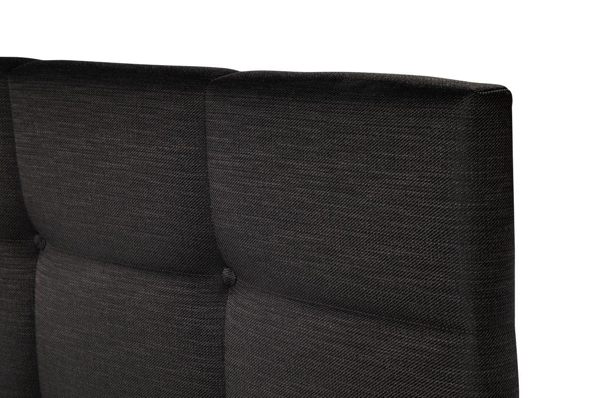 Set Respaldo 1,5 Plazas + Velador Issey Rosen Grafito-2