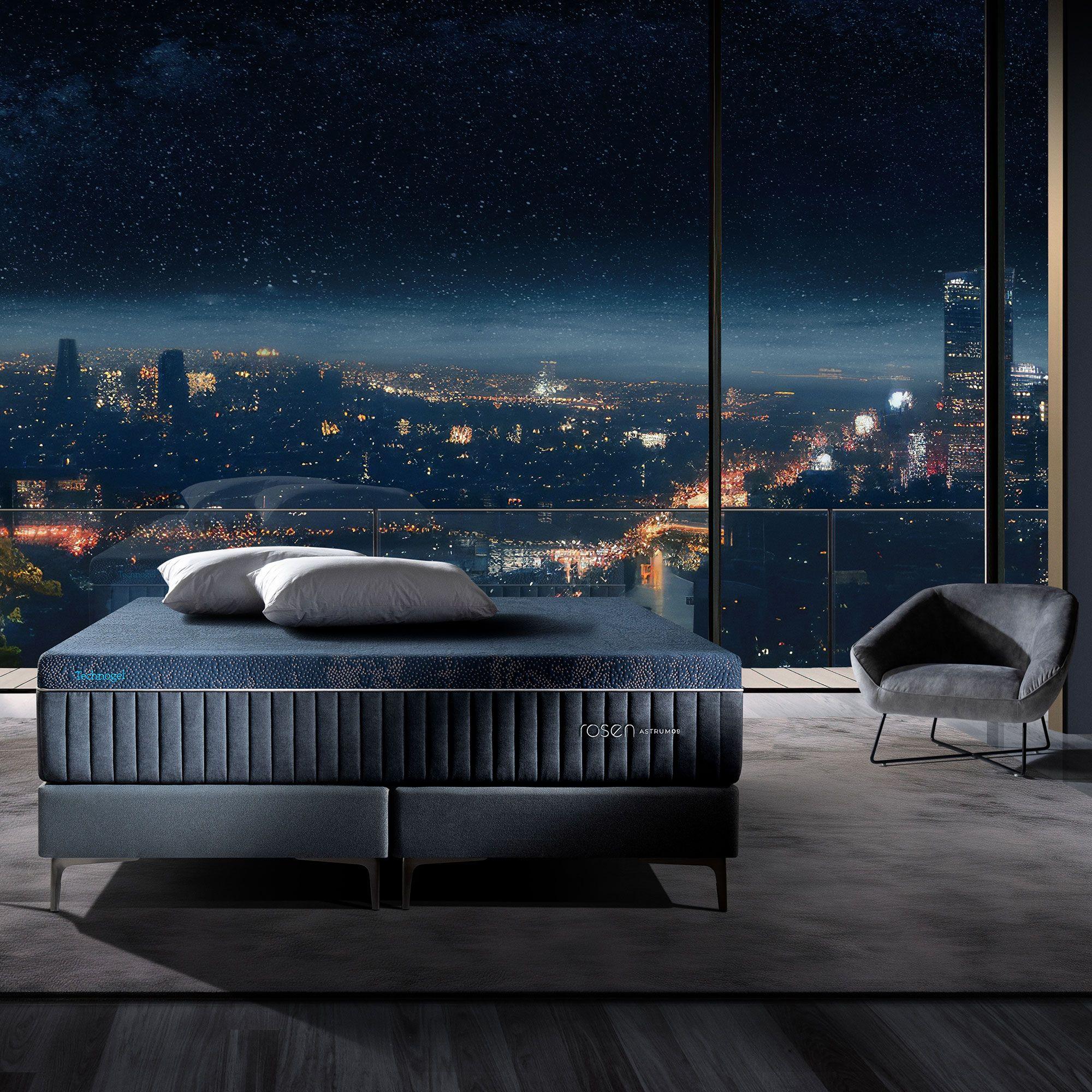 Cama Europea Rosen Technogel Astrum King 180 x 200 cm-2