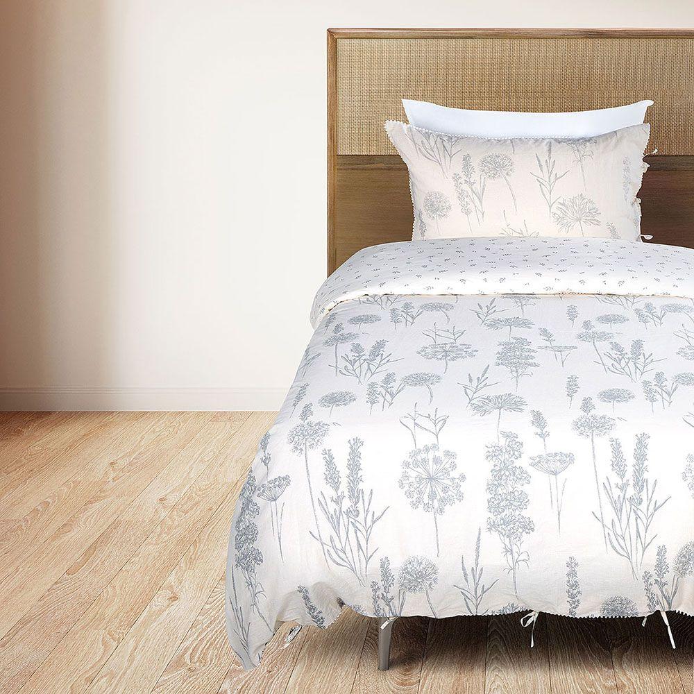 Funda Plumón Lino-Algodón Reversible Widnau 1,5 Plazas-2