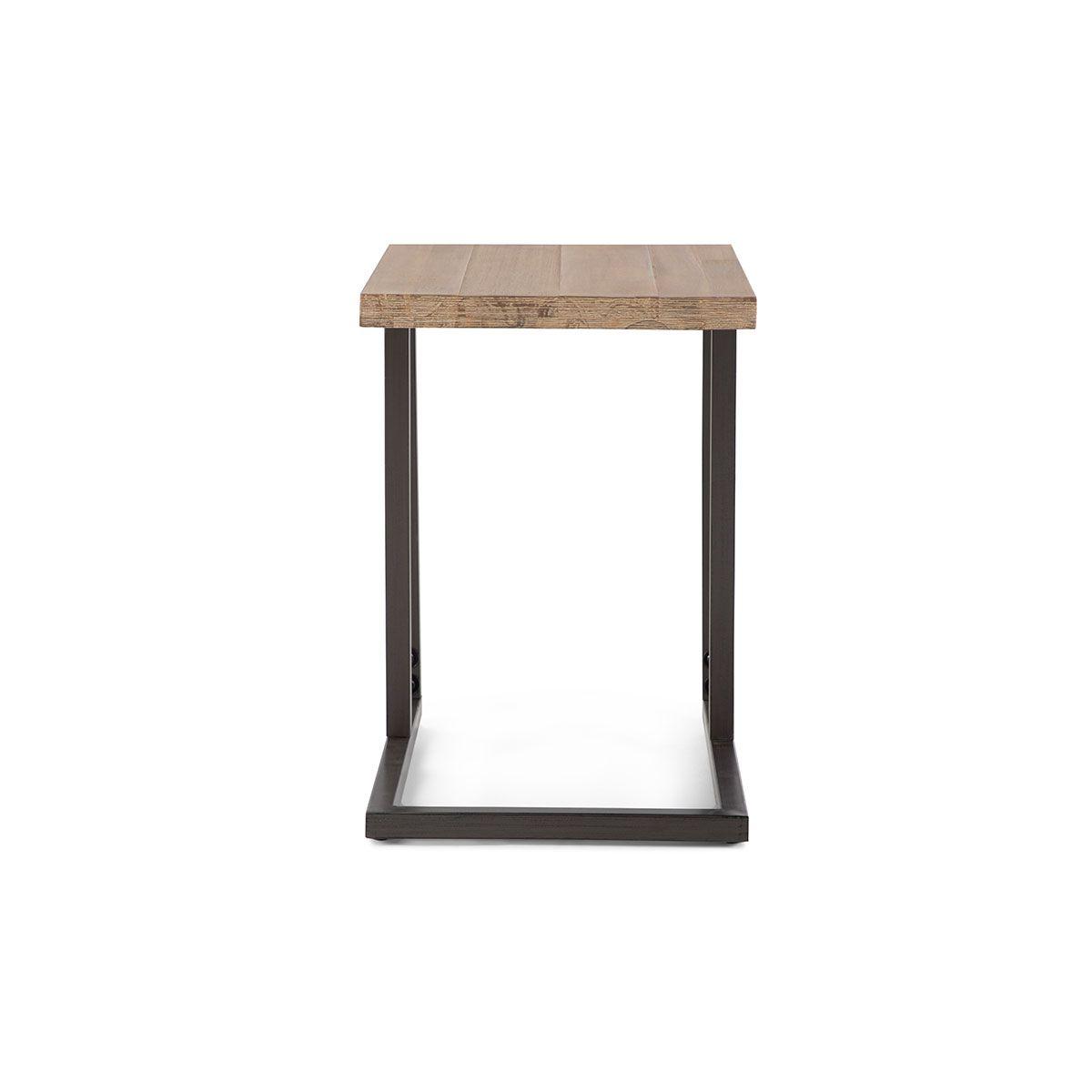 Mesa Lateral Clay 48 x 36 cm Café-3