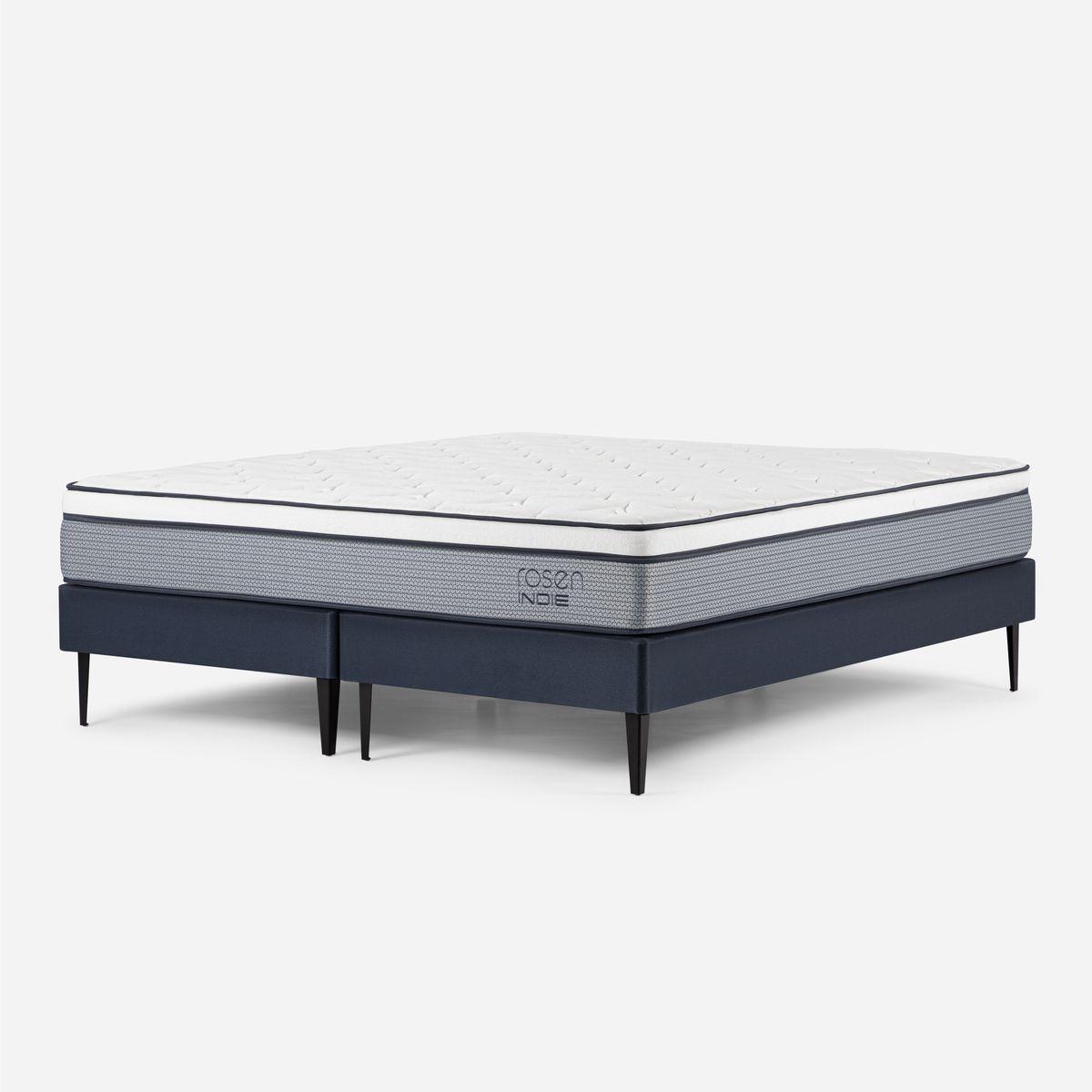 Cama Europea Rosen Indie King Pata Metalica 180 x 200 cm-5