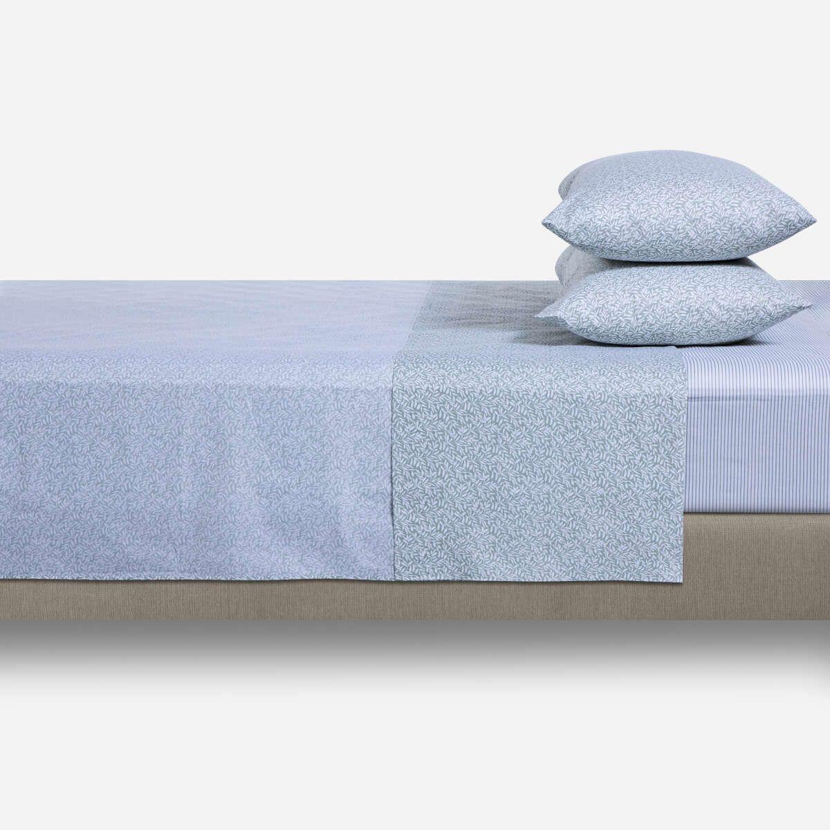 Sábana Rosen Miniprint 180 Hilos Coihue Super King-0