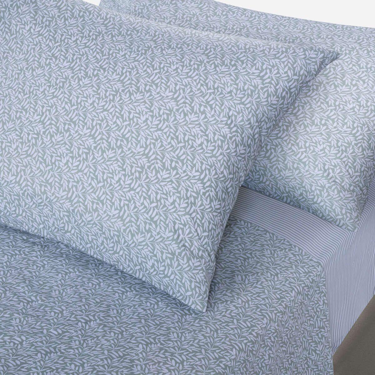 Sábana Rosen Miniprint 180 Hilos Coihue Super King-2