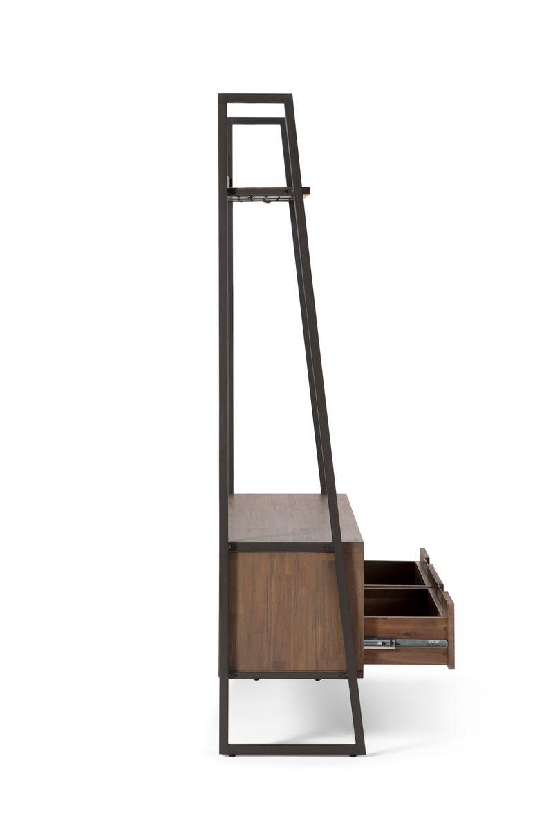 Mesa de Tv Rosen Somers 125 x 40 cm Marrón-4