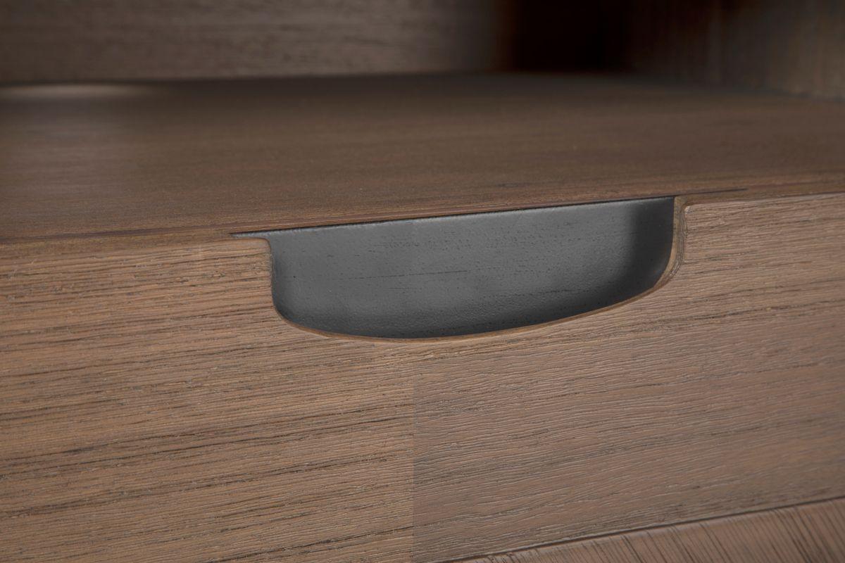 Mesa de Tv Rosen Somers 125 x 40 cm Marrón-5