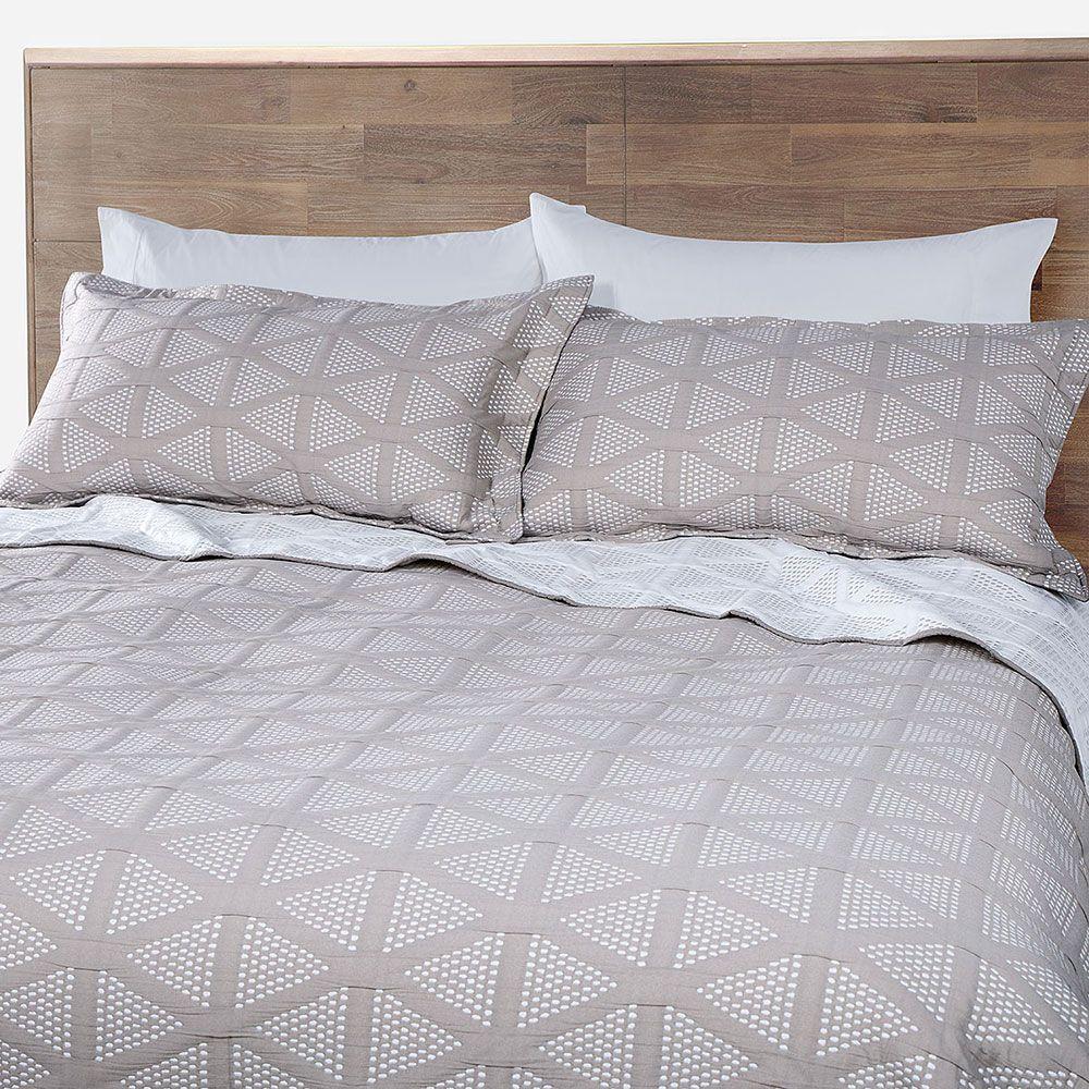 Quilt Jacquard Geo Arena Súper King-1