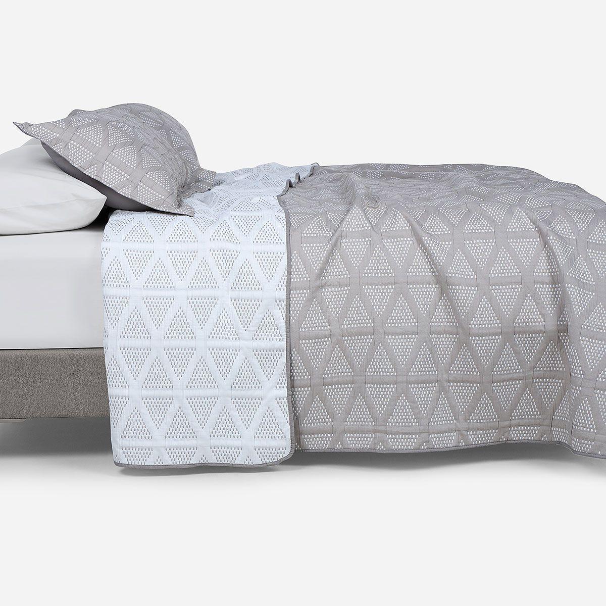 Quilt Jacquard Geo Arena Súper King-2