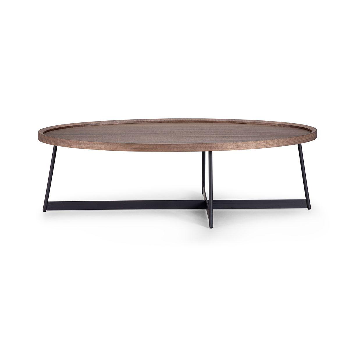 Mesa de Centro Rosen Liberty 120 x 70 cm Nogal-4